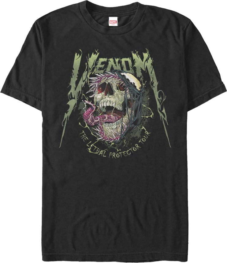 Venom Lethal Protector Tour Marvel Comics T-Shirt