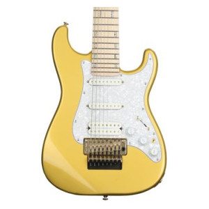 ESP LTD JRV-8FR Javier Reyes Signature 8-string Electric Guitar - Metallic Gold