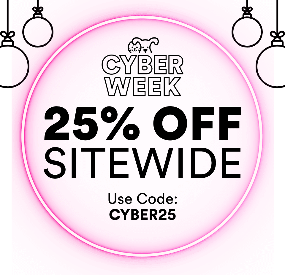 Cyber Week starts now. 25% OFF SITEWIDE Use Code: CYBER25