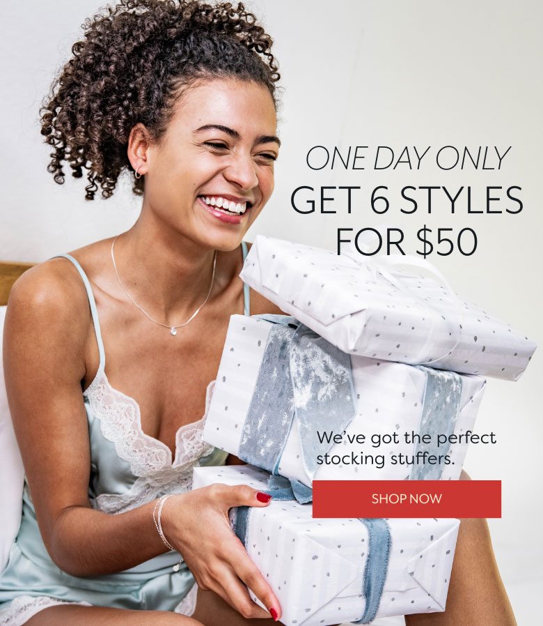 Shop 6 for $50 Styles