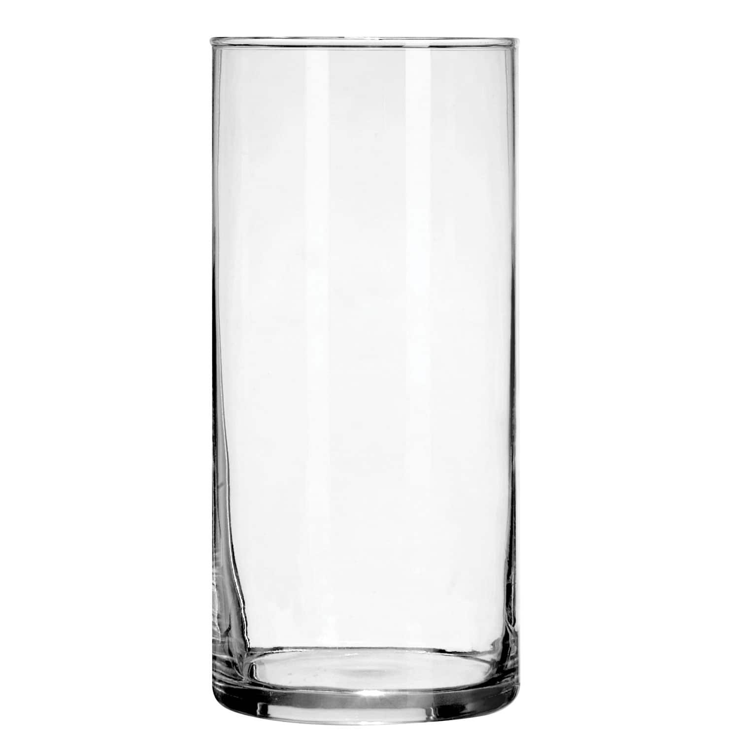 Glass Cylinder Vases, 7.25 in.