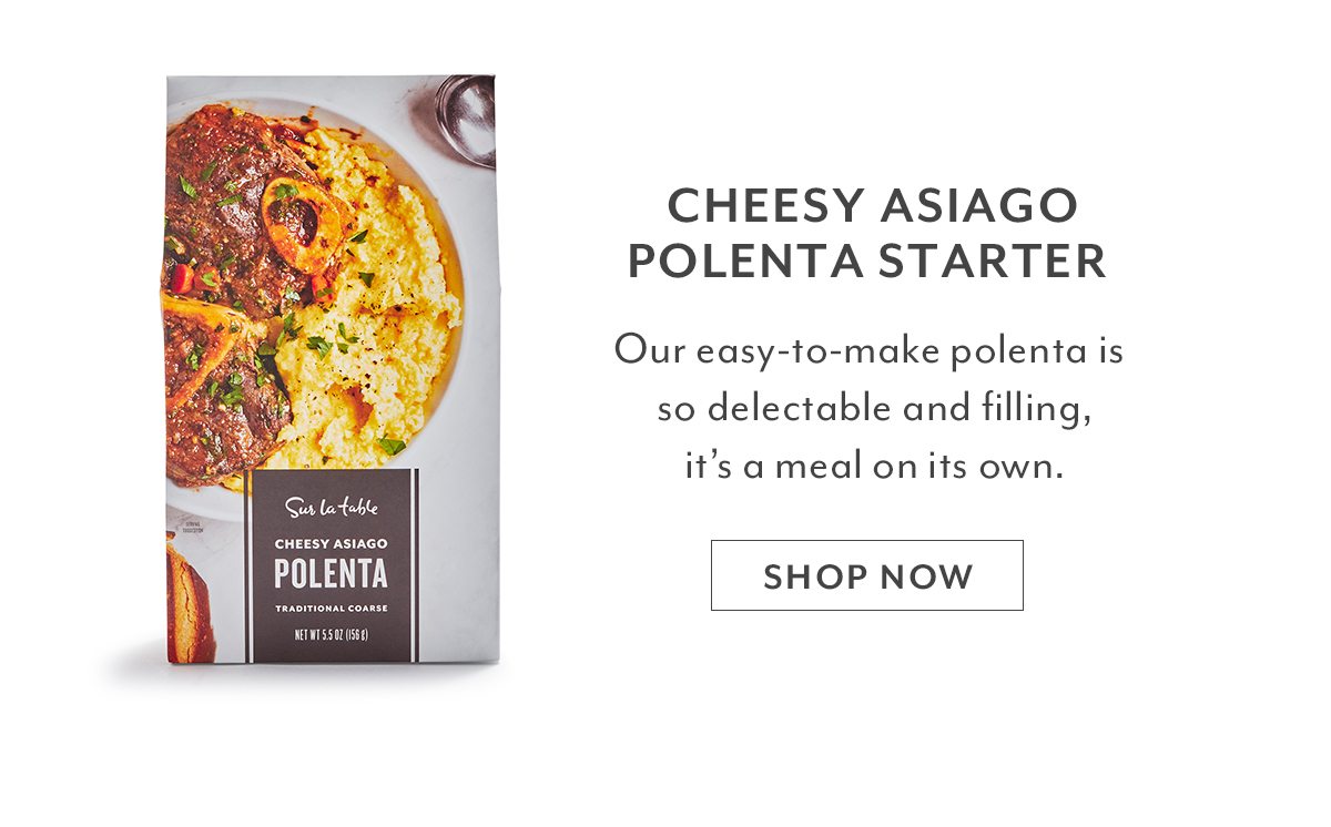 Cheesy Polenta Starter