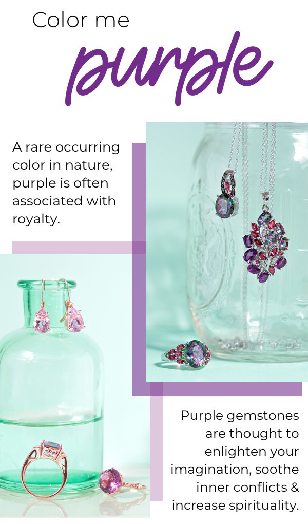 Shop purple jewelry