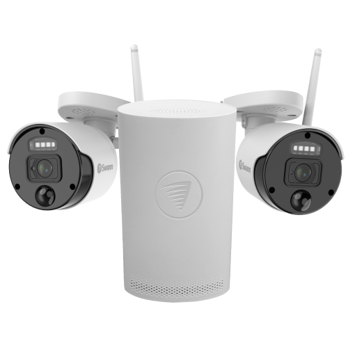 2 Camera 4 Channel 1080P HD Wi-Fi NVR Security System