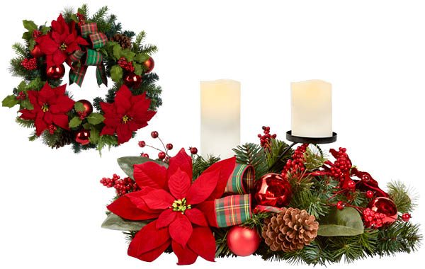 Holiday Handcrafted Floral Arrangements