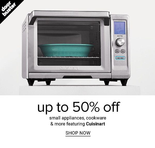 Up to 50% off Small Appliances, Cookware and more feat. Cuisinart - Shop Now