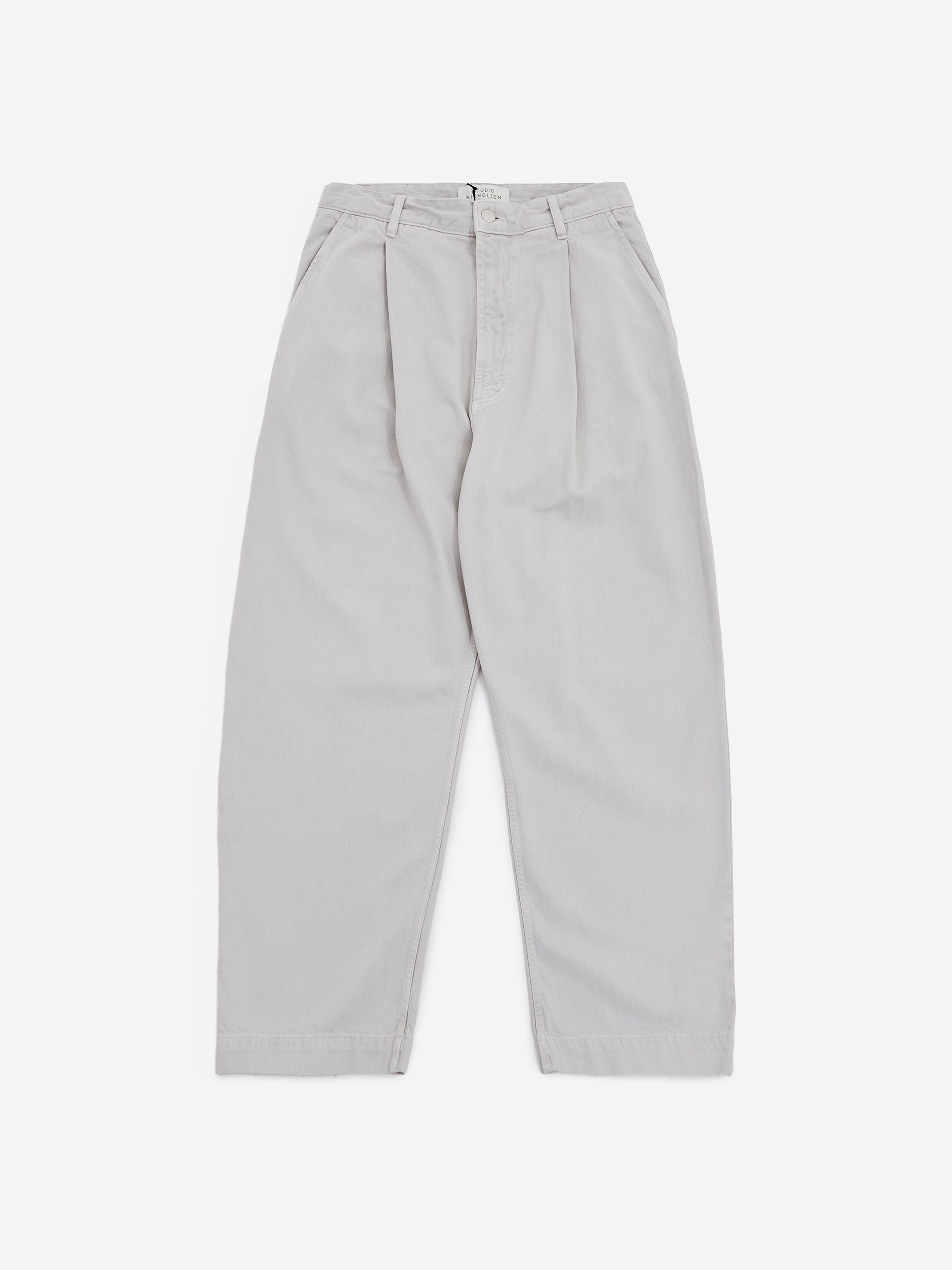 Image of Studio Nicholson Puch Denim Pant - Bone Grey