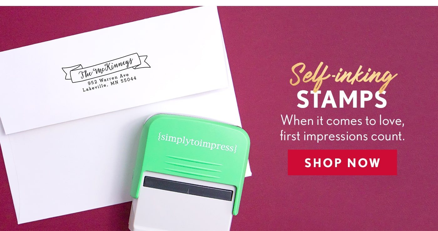 Self-inking Stamps | Shop Now