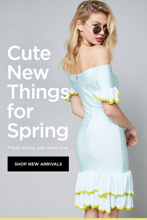 Cute New Things for Spring Fresh styles just went live. SHOP NEW ARRIVALS >