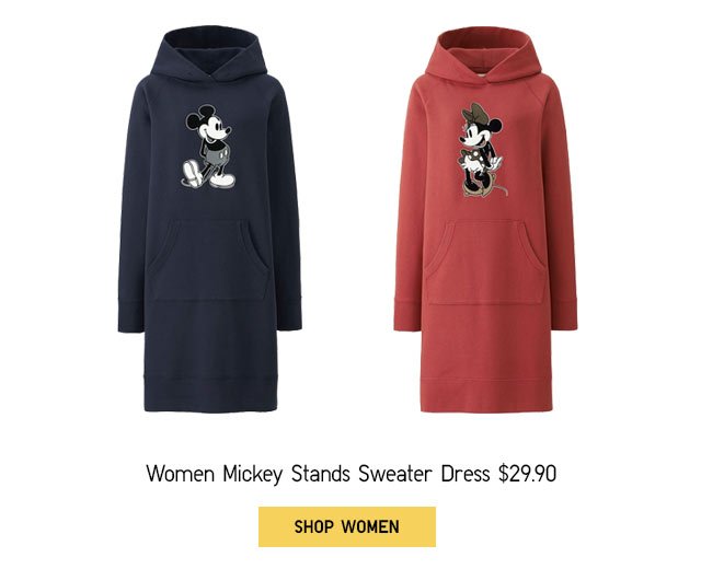 MICKEY STANDS - Combining the most iconic Mickey pose with our very comfortable, high-quality products will bring a smile to your face! - SHOP WOMEN