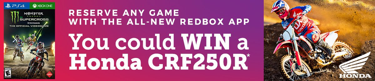 You could WIN a Honda CRF250R*