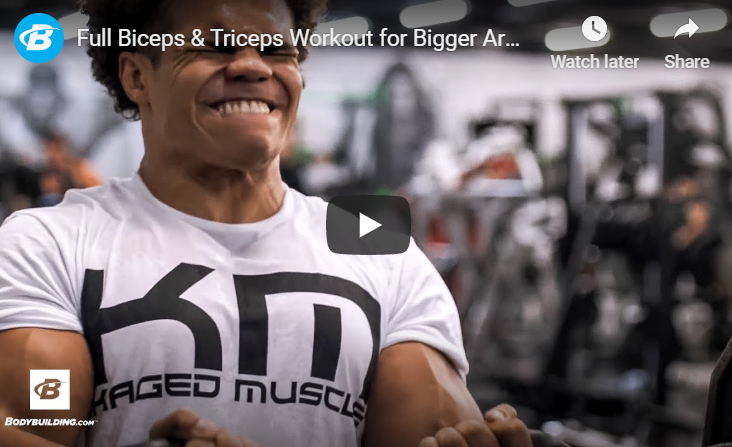 Uzoma Obilor's Classic Arms Workout Thumbnail