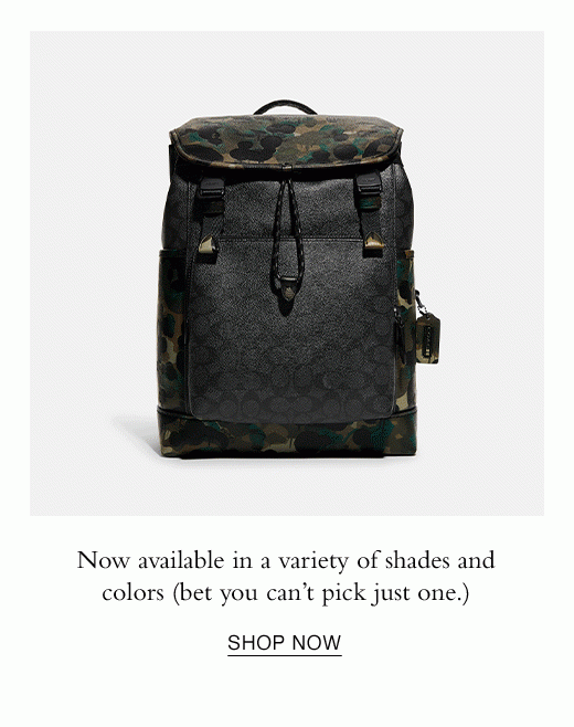 Now available in a variety of shades and colors (bet you can't pick just one.) SHOP NOW