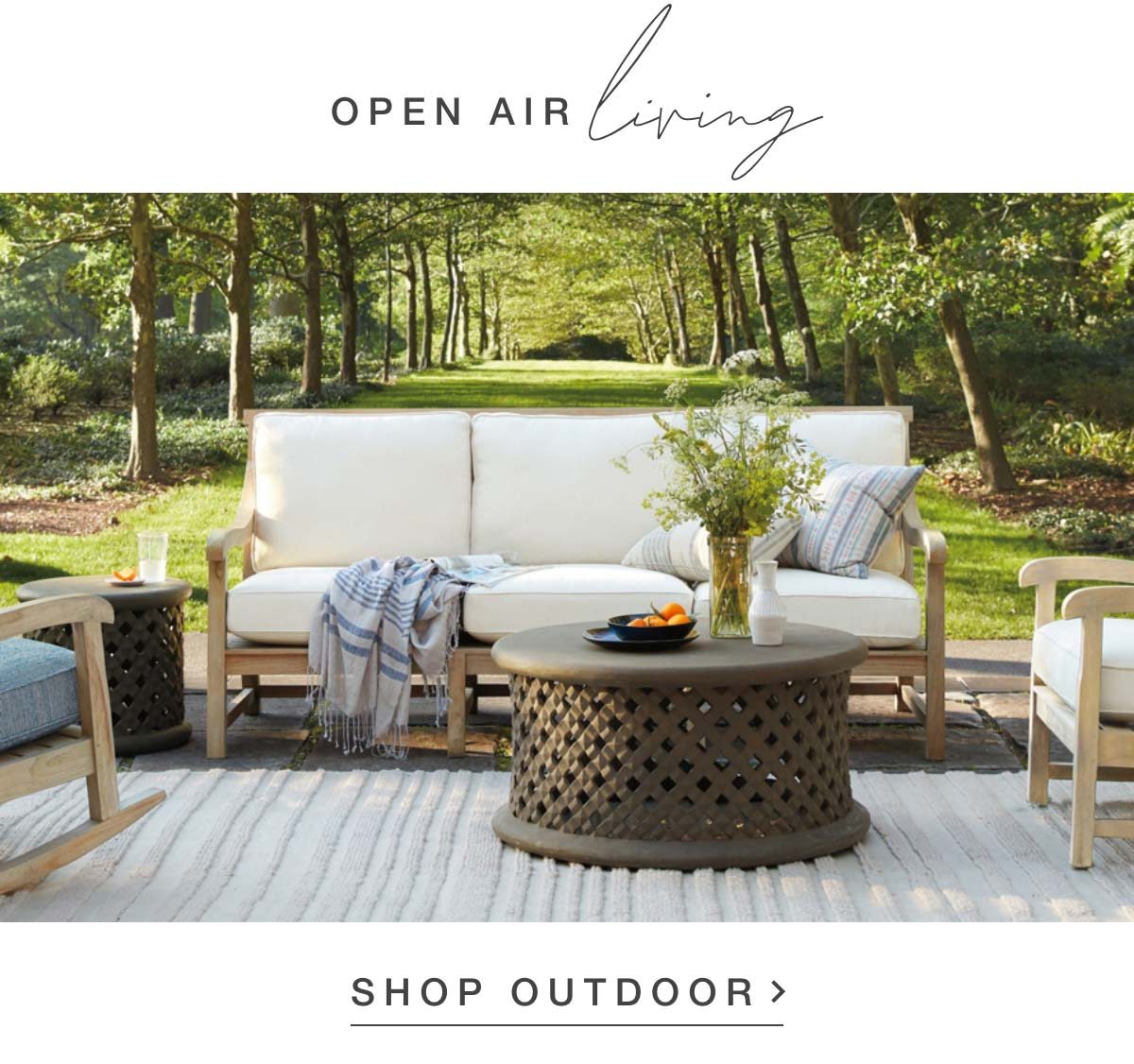 Outdoor Collections Inspired By Elegant English Gardens Arhaus