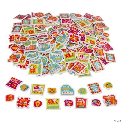 Bulk Studio VBS Self-Adhesive Shapes - 300 Pc.