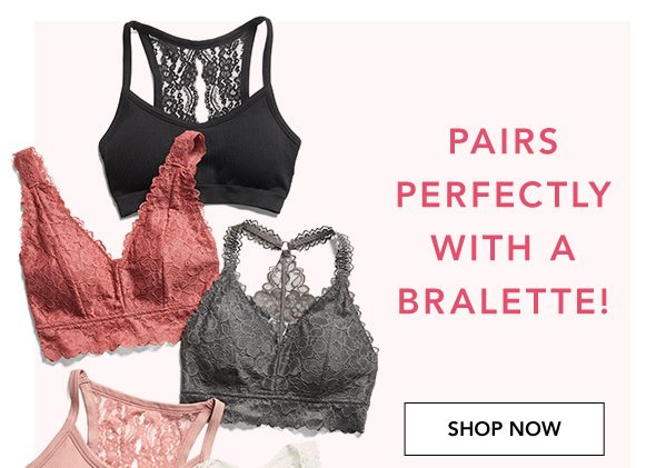Pairs perfectly with a bralette! SHOP NOW.