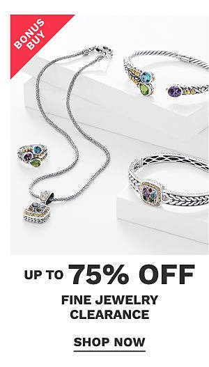 Up to 75% off Fine jewlery Clearance - Shop Now