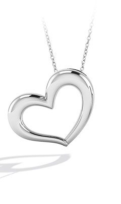 Sterling Silver Heart Necklace