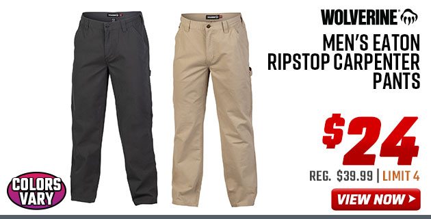 Wolverine Men's Eaton Ripstop Carpenter Pants