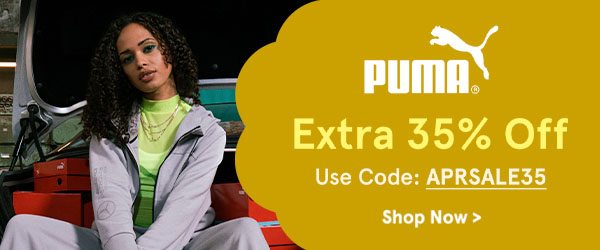 Extra 35% Off PUMA!