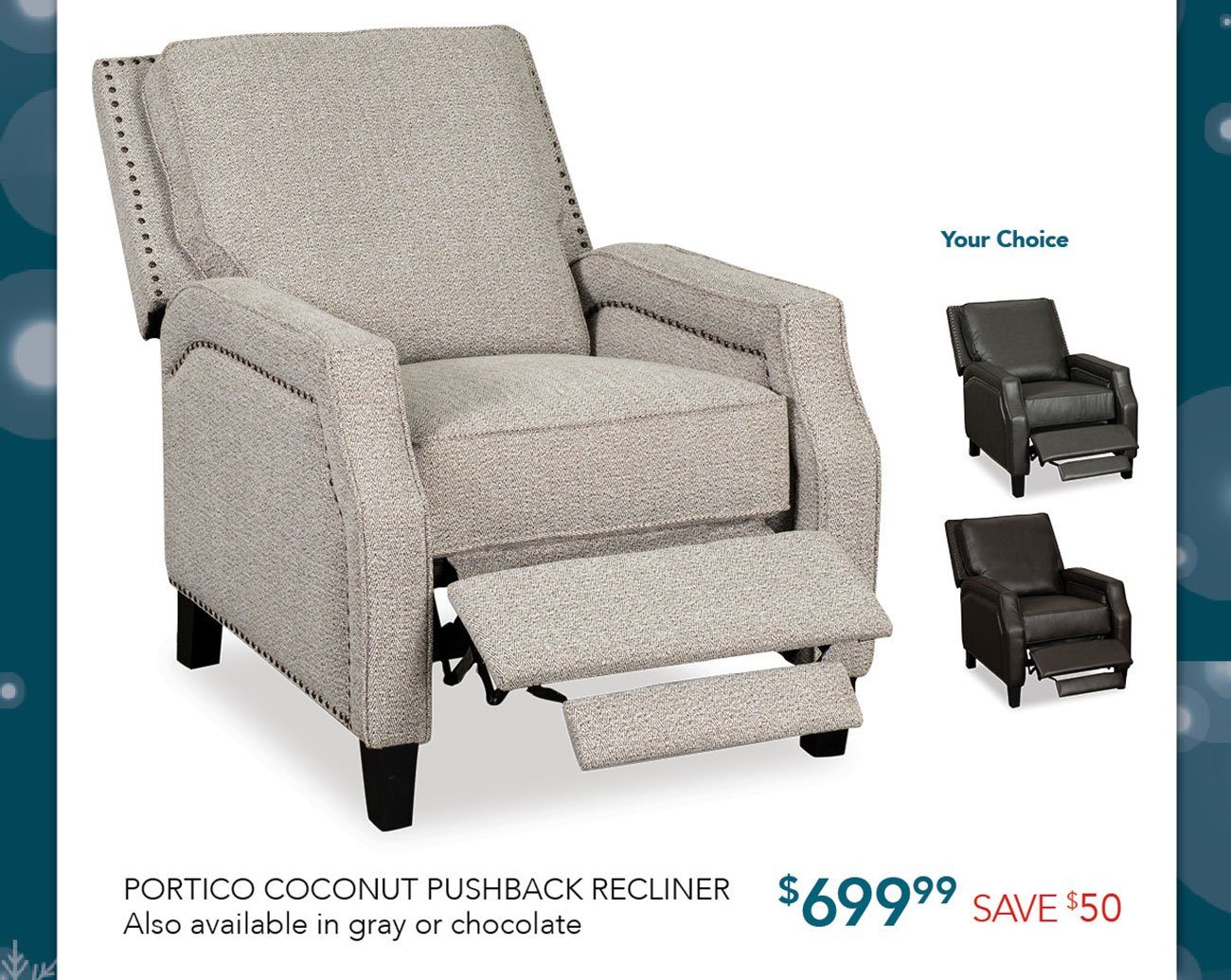 Protico-pushback-recliner