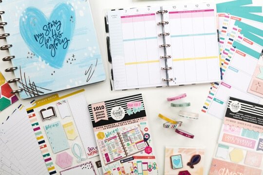 Happy Planner Faith Warrior.