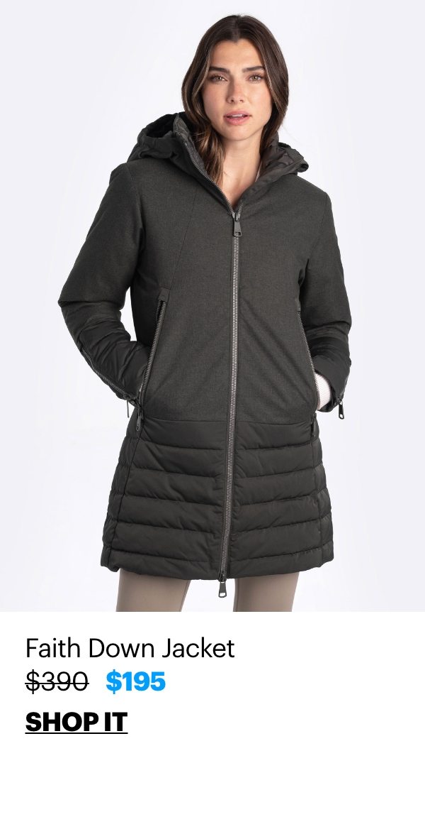 Faith Down Jacket - Olive