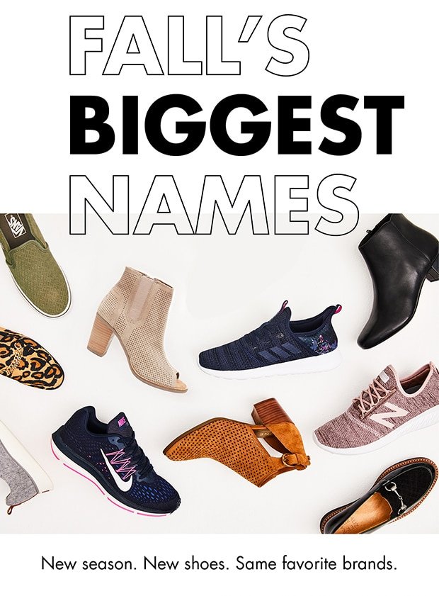 FALL'S BIGGEST NAMES