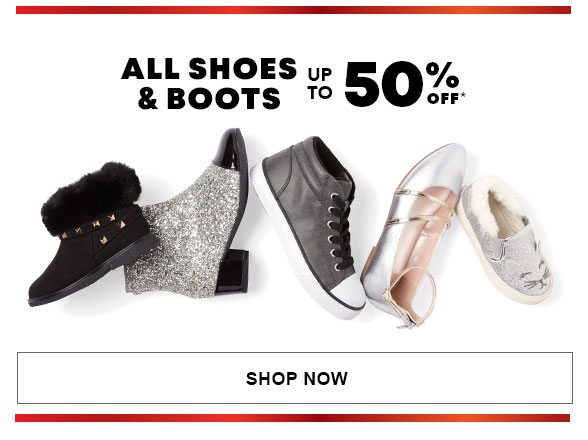 All Boots 50% off