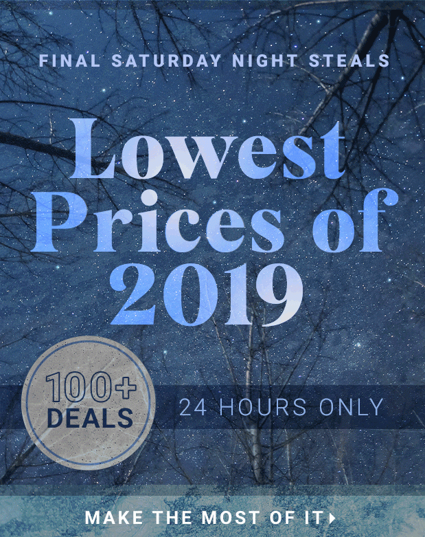 Our LOWEST PRICES of the year. End 2019 with a 💥.