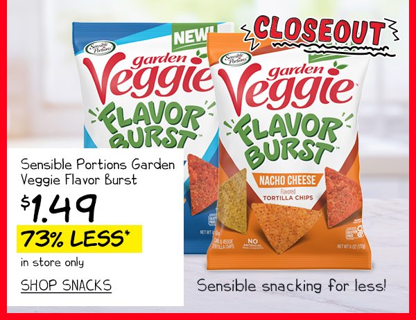 Sensible Portions Garden Veggie Flavor Burst