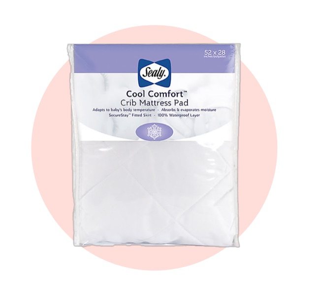 Sealy® Cool Comfort Crib Mattress Pad 