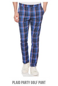 PLAID PARTY GOLF PANT