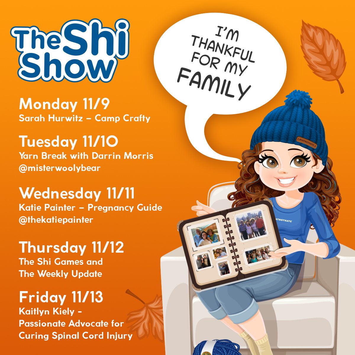 Shi Show Schedule