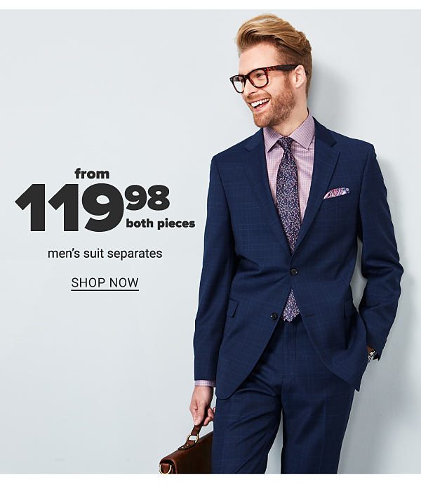 From 119.99 Mens Suit Separates - Shop Now