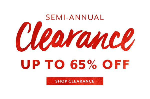 Semi-Annual Clearance