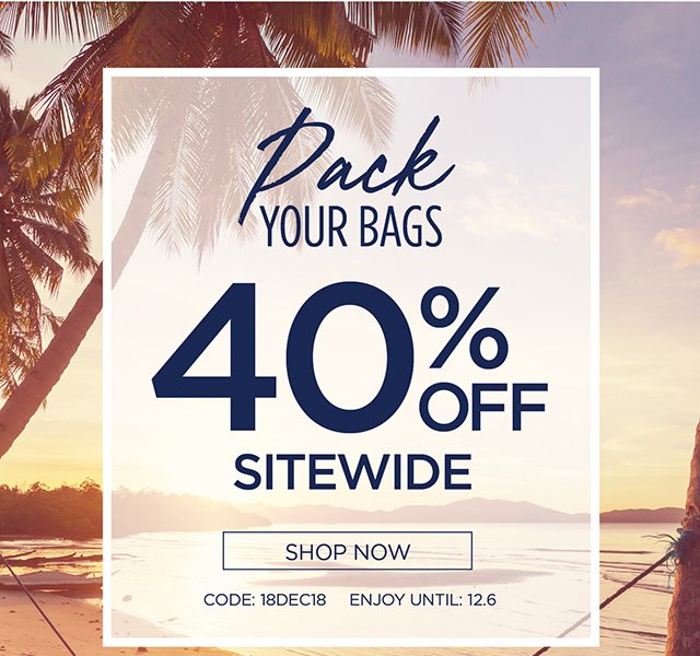 40% Off Sitewide - Shop Now