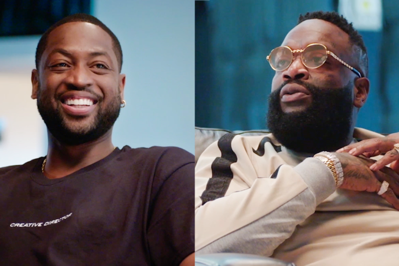 dwyane wade and rick ross in conversation