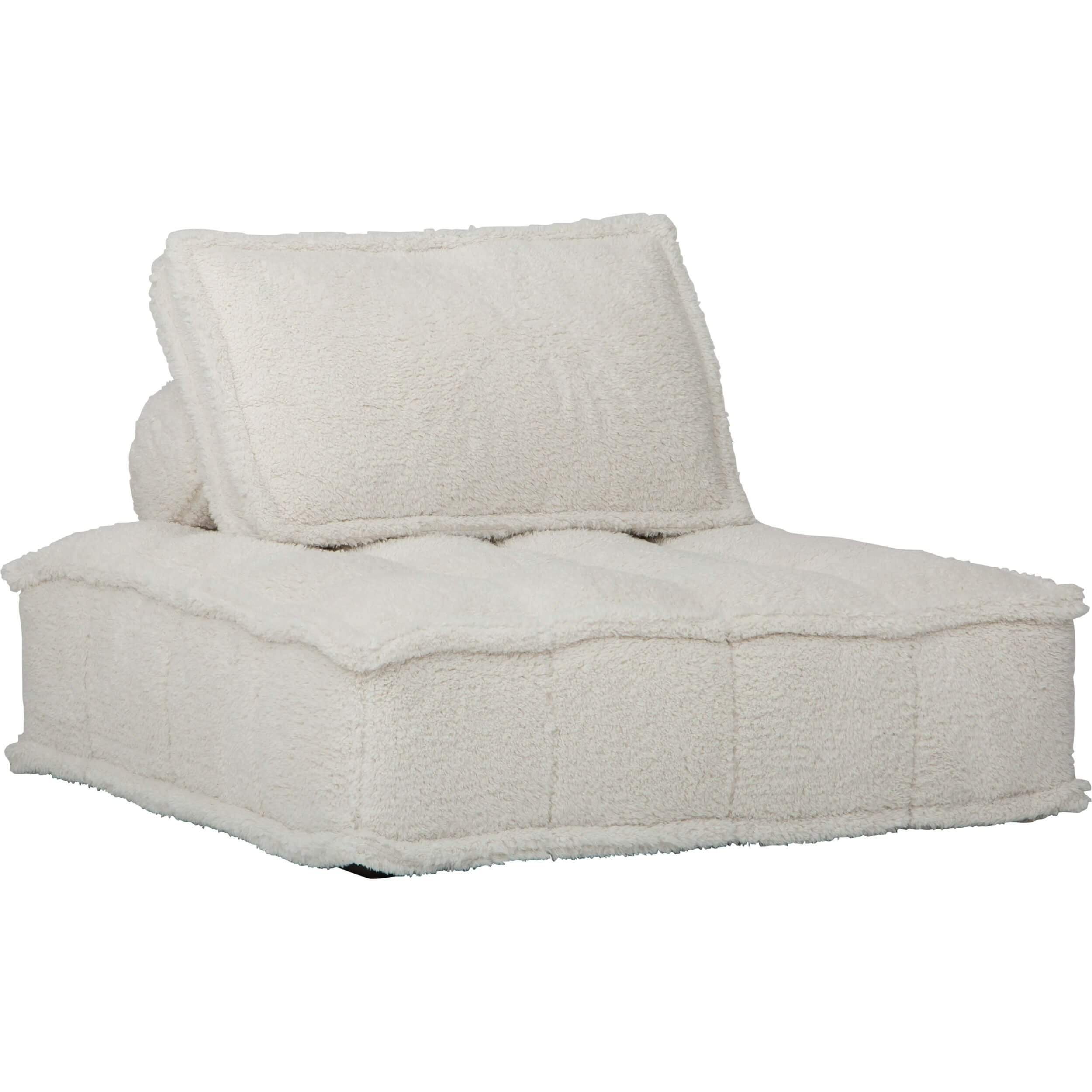 Element Club Chair, Sherpa White