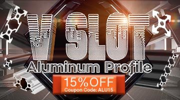 15% OFF for V Slot Aluminum Profile