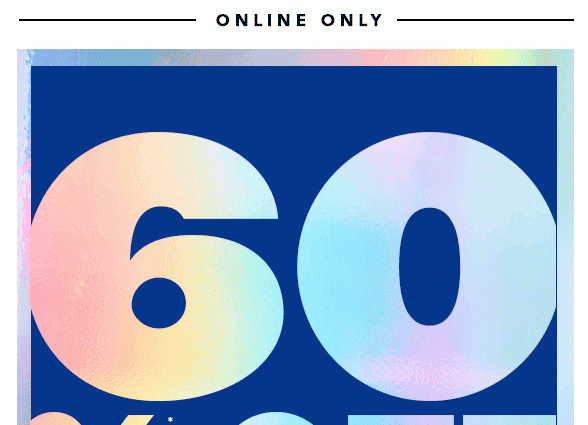 60% Off The Site