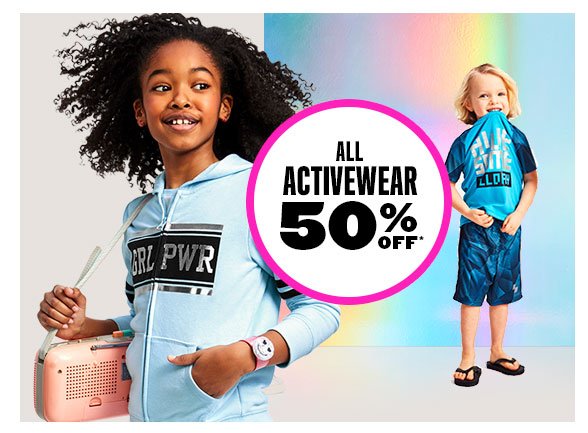 All Activewear 50% Off