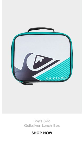 Product 4 - Boy's 8-16 Quiksilver Lunch Box