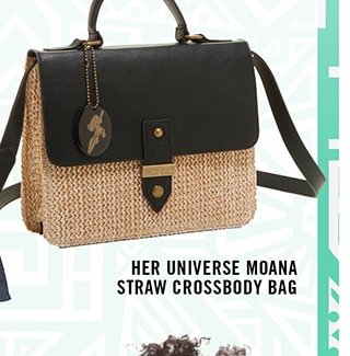 Moana Straw Crossbody Bag