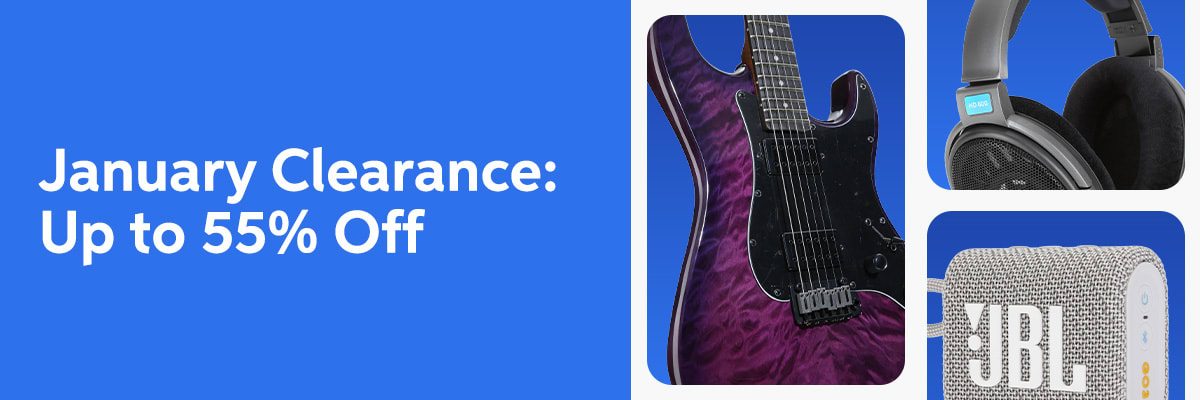 January Clearance: Up to 55% Off