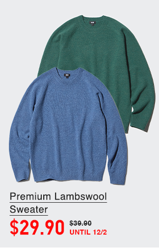 PDP9 - WOMEN/MEN PREMIUM LAMBSWOOL SWEATER