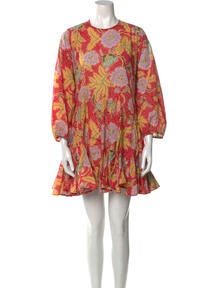 Printed Mini Dress