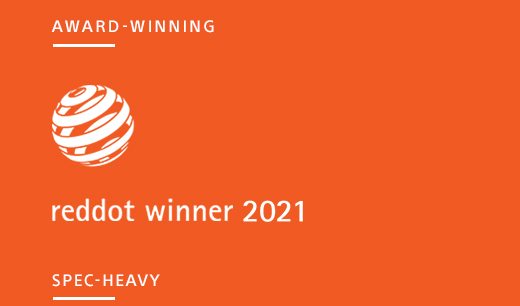 AWARD-WINNING | reddot winner 2021 | SPEC-HEAVY