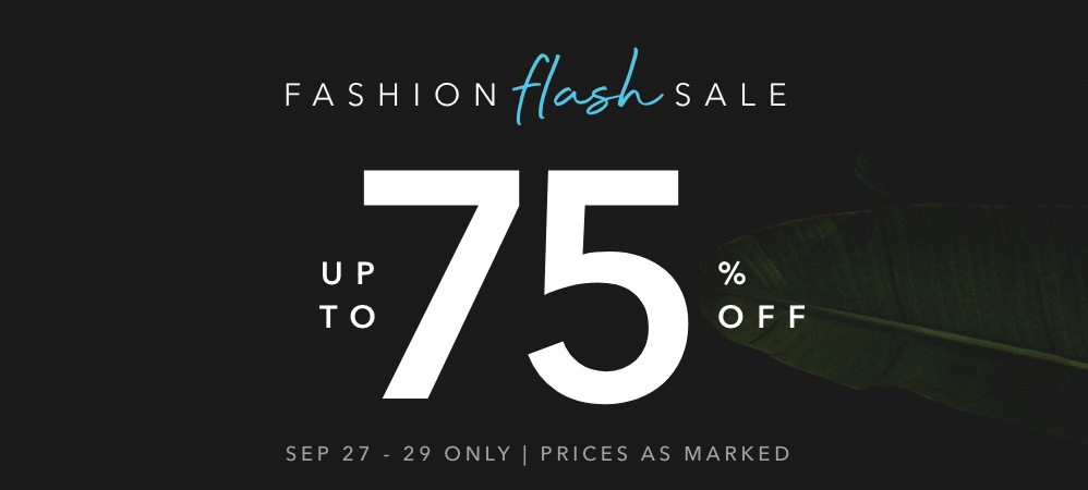 Hero - Up to 75% Off Fashion