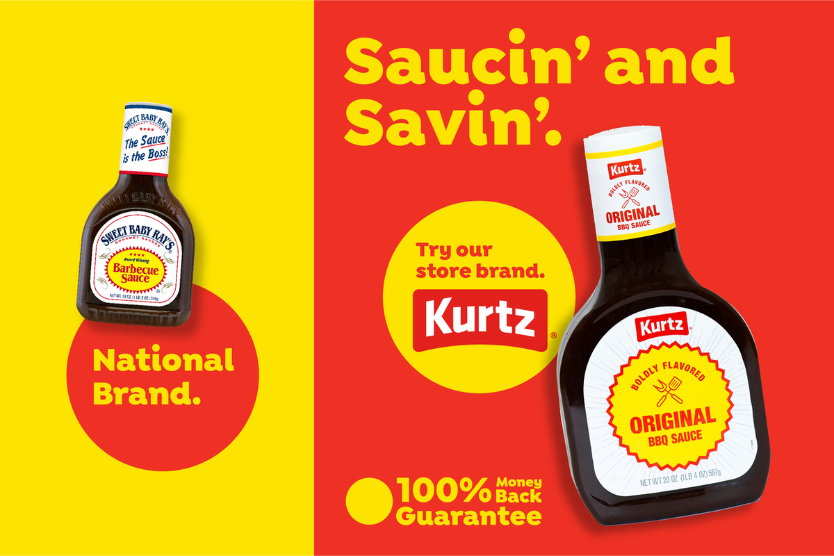  Slather and Save with Kurtz BBQ Sauce this grilling season from Save A Lot.